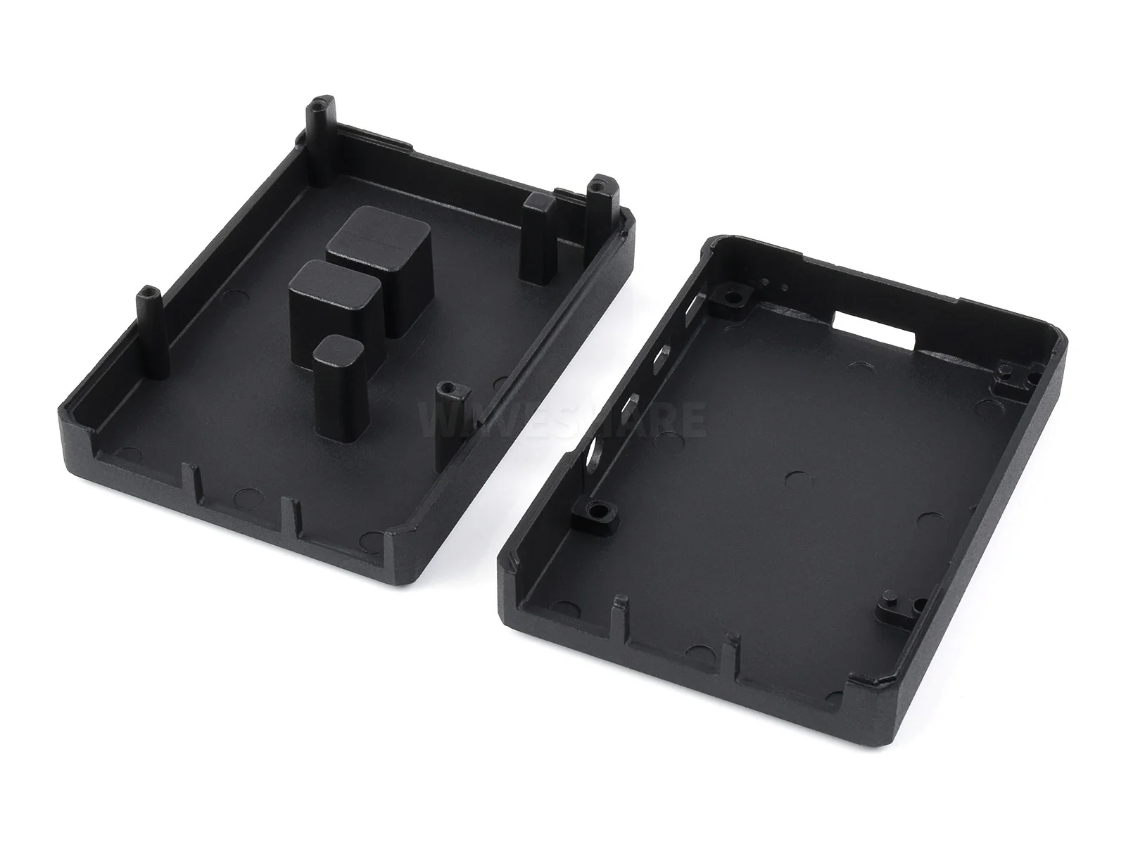 Grade de Alumínio Case Sulcado para Raspberry pi Tampa Sulcada da Grade com Pilares Internos do Dissipador de Calor Refrigerar Passivo Rápido Pi4-case-h Quadro demonstração - Imagem 2