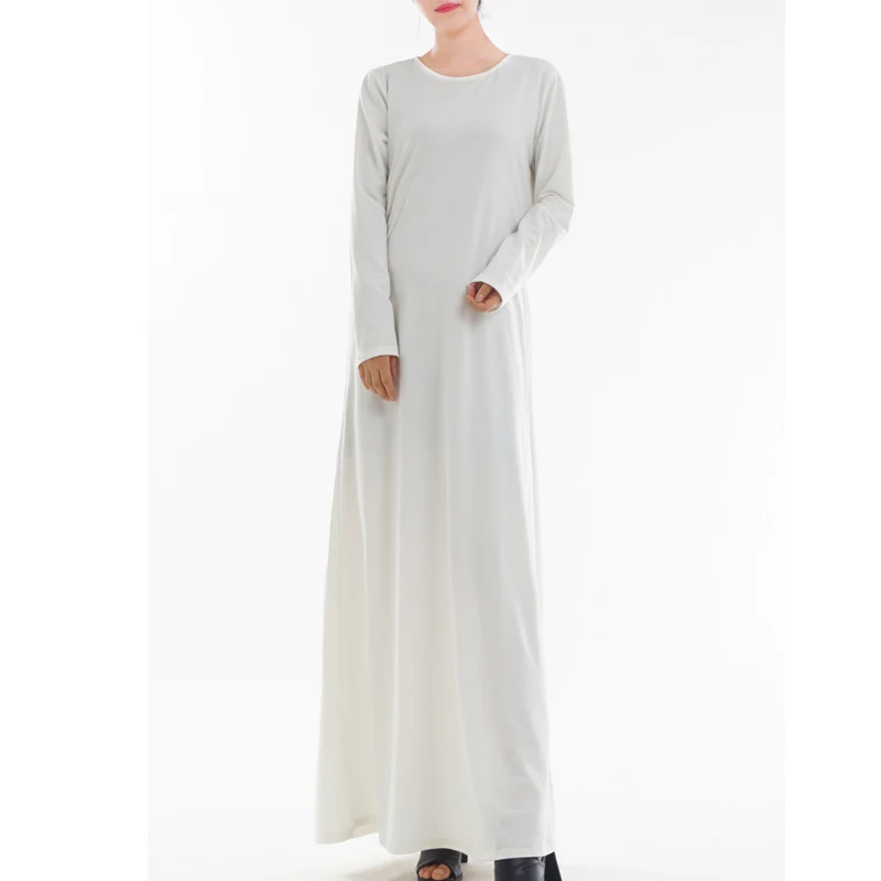 Внутри абайя Дубай Арабский Кафтан женские мусульманские платья Caftan Пакистан турецкие исламские платья Хиджаб Tesettur Elbise Vestido Largo