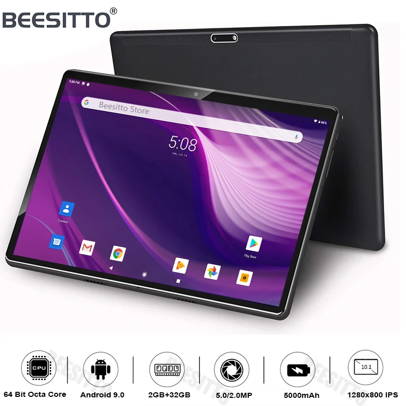 Новейшая модель Octa Core 10 дюймовый планшетный ПК с системой андроида и 9 0 ОС 32 Гб