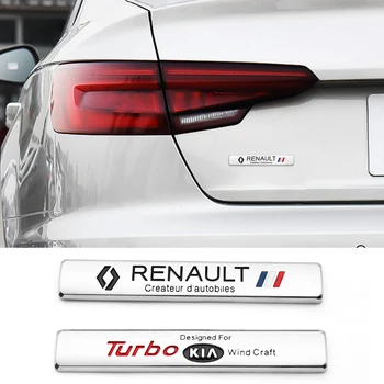 

1pcs Car styling 3D Metal Car Sticker Emblem Badge Decals for Toyota BMW Audi Jeep Kia Skoda Honda Mitsubishi VW Car accessories