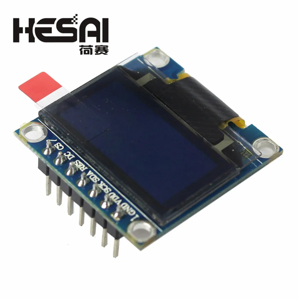 0 96 дюймовый OLED белый дисплей модуль 128X64 SPI 7pin драйвер чип SSD1306 для arduino Diy Kit|128x64