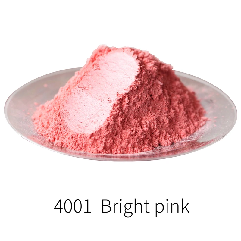 Type 4001 Pigment Pearl Powder Healthy Natural Mineral Mica Dust DIY Dye Colorant 50g for Soap Automotive Eye Shadow Art Crafts