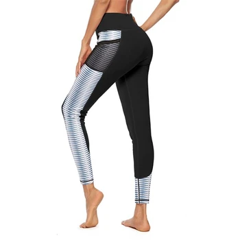 

New Tummy Control Fitness Pants Stretchy High Waist Compression Sports Pants Push Up Running Women Gym Fitness Leggings