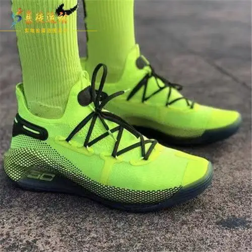 Карри 6 Баскетбольные кроссовки с высоким берцем zapatillas hombre Deportiva кроссовки с подушками Размер 39-46 - Цвет: Многоцветный