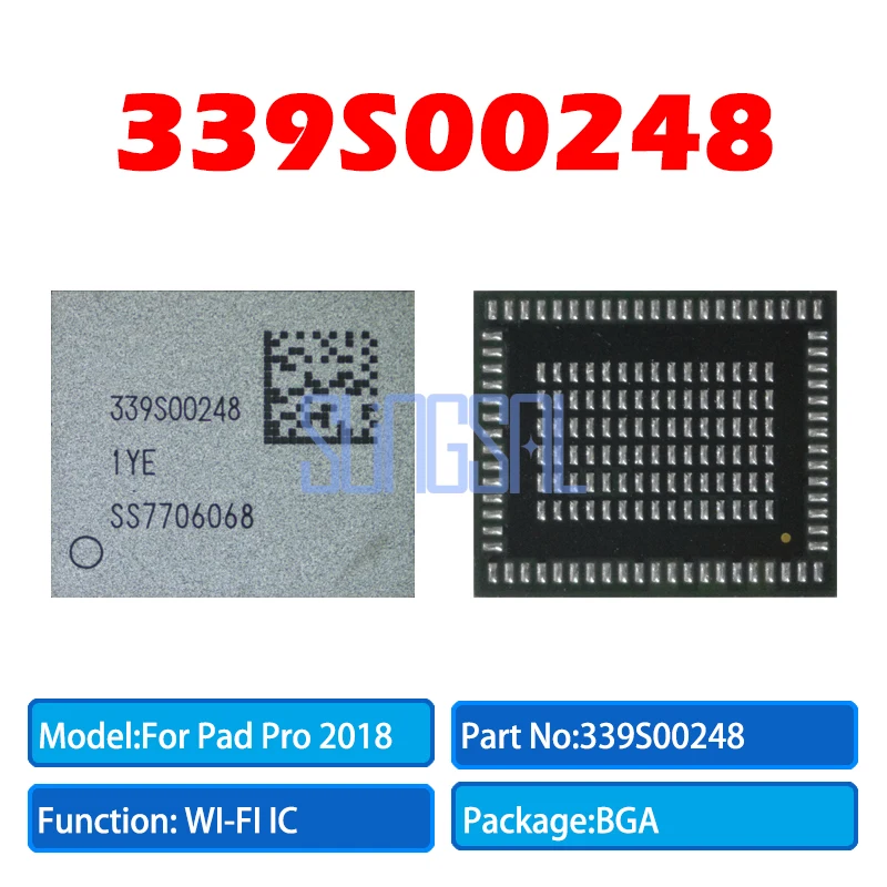 1 шт./лот 100% оригинал 339S00248 wifi IC для iPad Pro 2018 10 5 модуль 4G Wi-Fi чип | Электронные