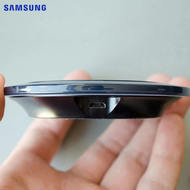 Оригинальное QI Беспроводное зарядное устройство для SAMSUNG Galaxy S6 Edge + G9200 G9250 S6Edge Note 5