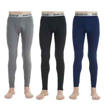 

New Arrivals 2019 Men's Trousers Warm Winter Long Underwear Cotton Thermal Skinny Male Comfortable Leggings Mens Long Leggings