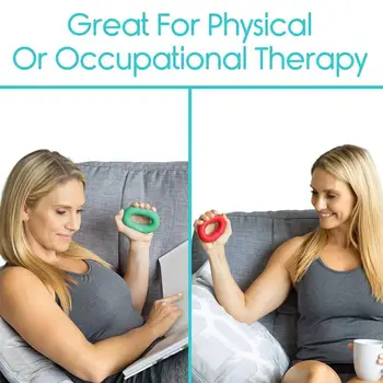 

Power Training Eco-friendly Silicone Grip Ring Carpal Strength Equipment Finger Expander Hands Musculation Fitness S8I9