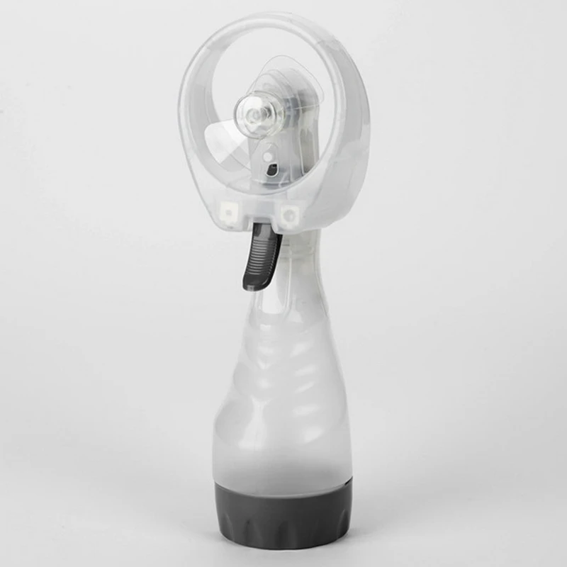 White Летний Водяной вентилятор Coolingfan красный черный синий удобство Ручной мини ультра-легкий водяной туман Веерообразное распыление Portablefan - Цвет: White