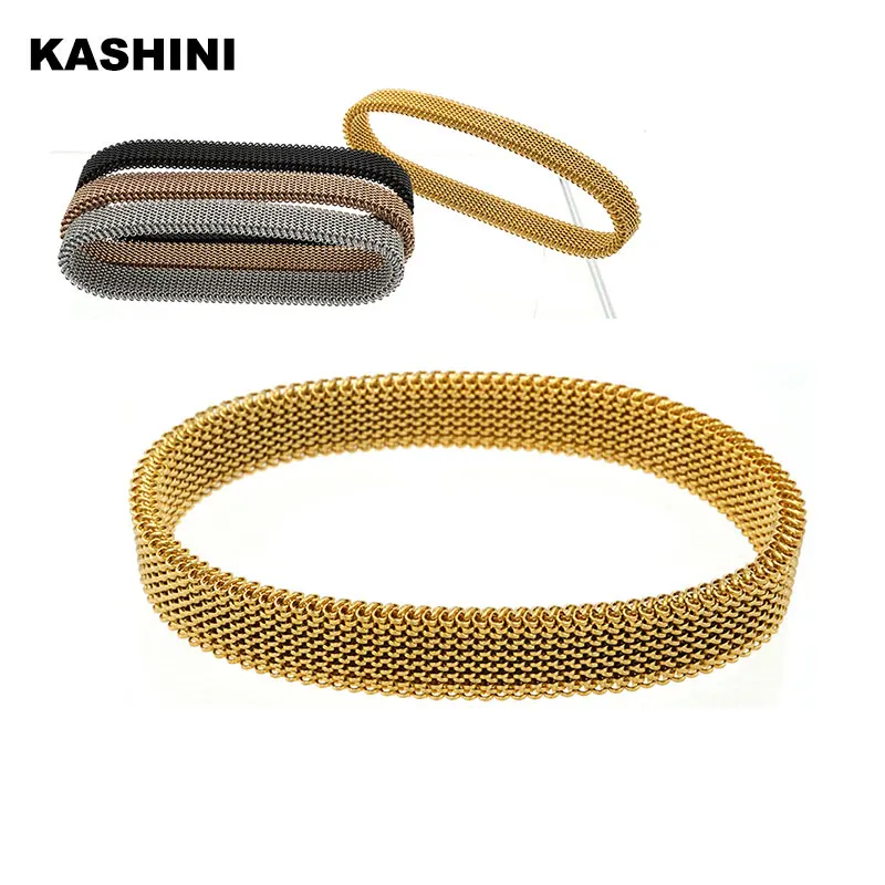 Titanium Steel Spring Bracelet Elastic Bracelet Slingshot Bracelet