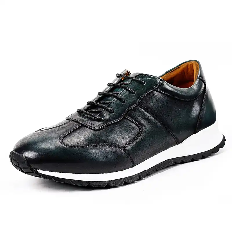 olive color sneakers