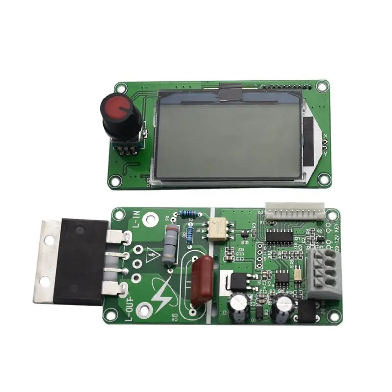 100A цифровой Lcd двойной импульсный кодер точечный сварочный аппарат плата