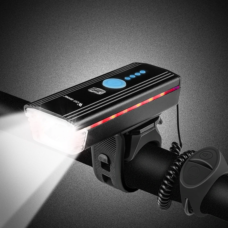 Top WEST BIKING Bike Light Induction Front Light Cycling Bicycle USB Charging Warning Flashlight Handlebar Torch With Bell Head Lamp 1 Top WEST BIKING Bike Light Induction Front Light Cycling Bicycle USB Charging Warning Flashlight Handlebar Torch With Bell Head Lamp 1