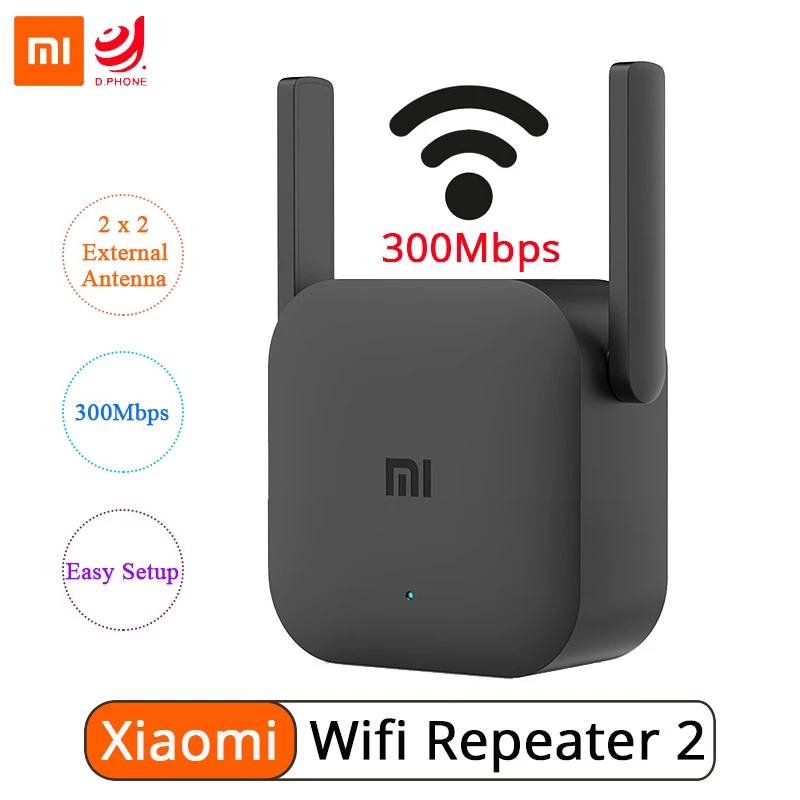 Global Version Xiaomi Wifi Repeater Wifi Signal Amplifier Pro 300mbps Mi Wireless Router Wifi Booster 2 4g Wi Fi Range Extender Wireless Routers Aliexpress