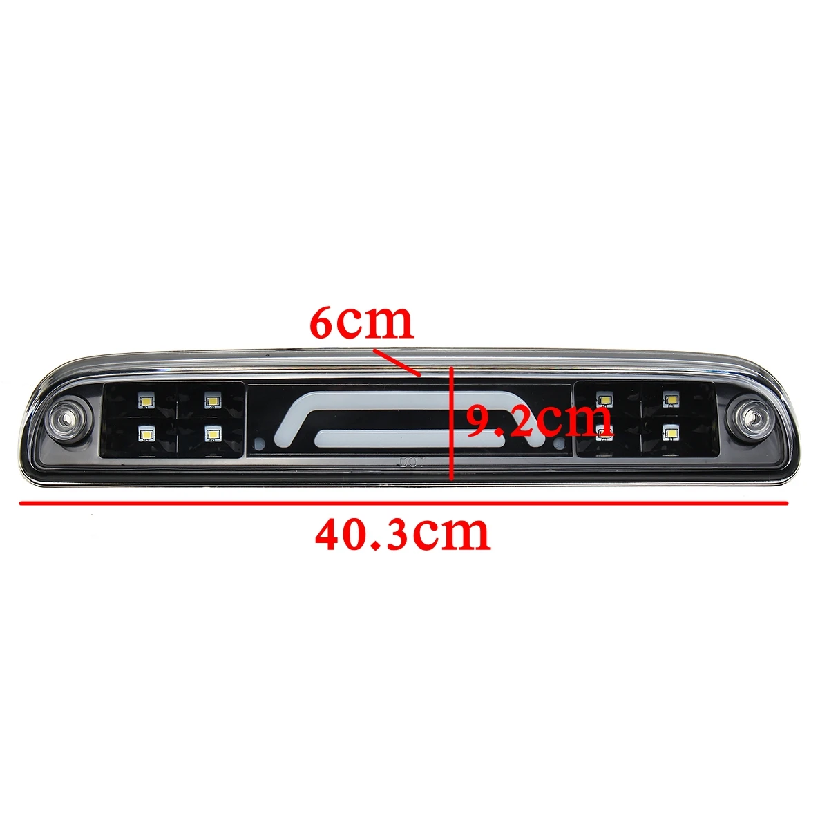 Светодиодный светильник с дымовыми линзами для GMC Sierra Chevy Silverado 1500 2500 3500HD- задний светодиодный стоп-сигнал