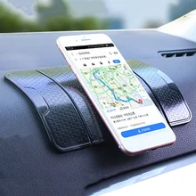 Автомобиль для панелей, на липкой основе Противоскользящий ПВХ коврик нескользящий липкий коврик для компьютерные очки держатель автомобиля Стайлинг Аксессуары для интерьера