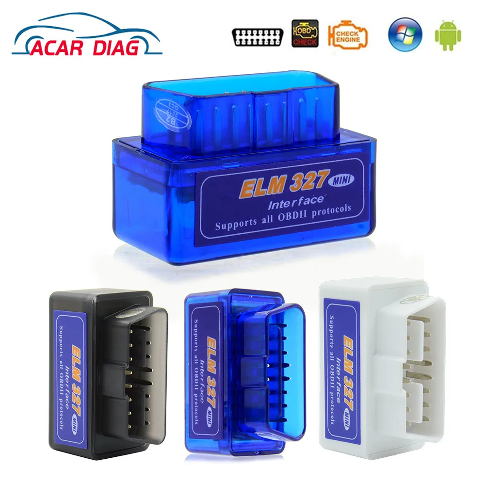 Новый автомобильный детектор ELM327 V2.1 сканер OBD2 считыватель кодов инструмент для