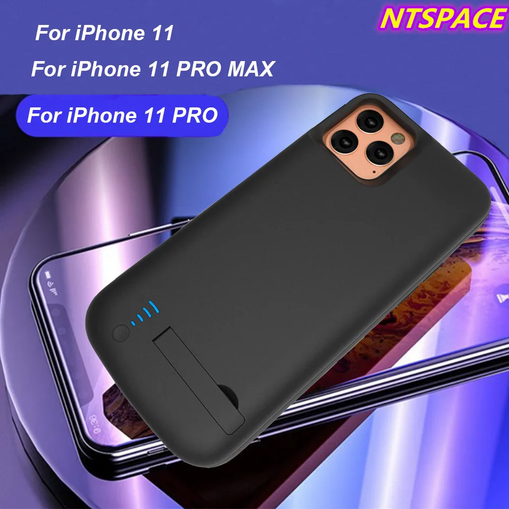 Для iPhone 11 Pro Max портативный банк питания для iPhone 11 Расширенный контейнер для аккумуляторных батарей для iPhone 11Pro ударопрочный зарядное устройство