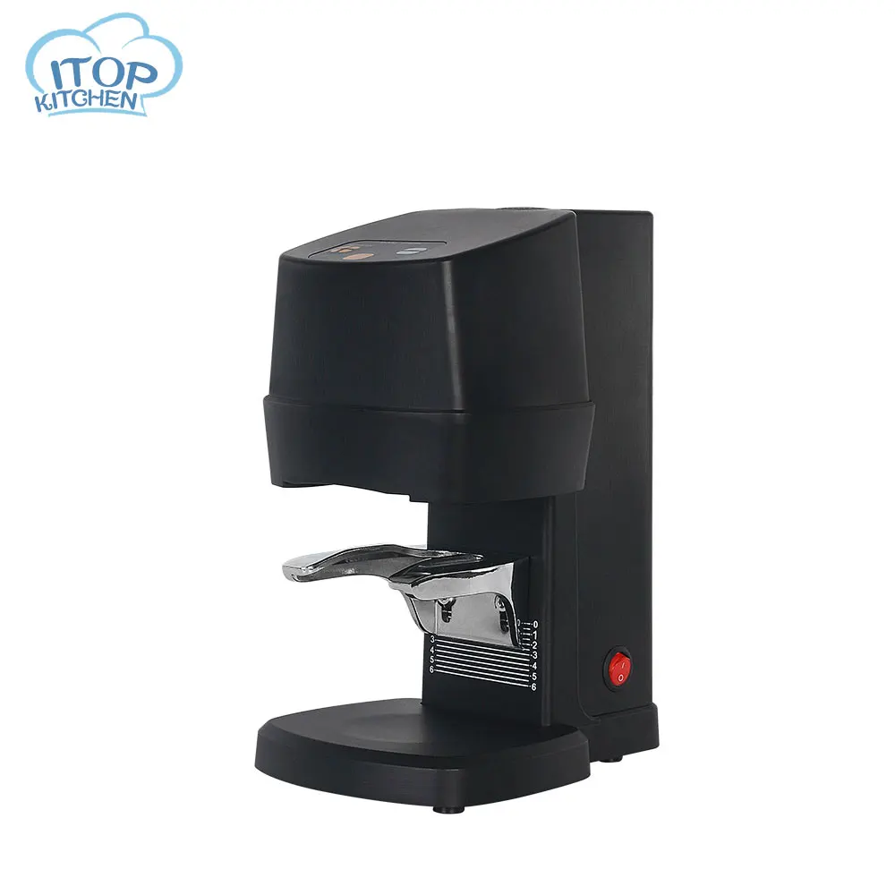 58MM Automatic Coffee Tamper Commercial Electric Adjustable Coffee Exceed 1500 Times Stainless