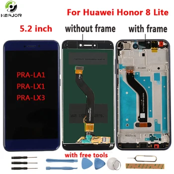 

for Huawei Honor 8 Lite LCD Display+Touch Screen Tools Digitizer frame Panel For Huawei Honor 8 Lite PRA-LA1 PRA-LX1 PRA-LX3