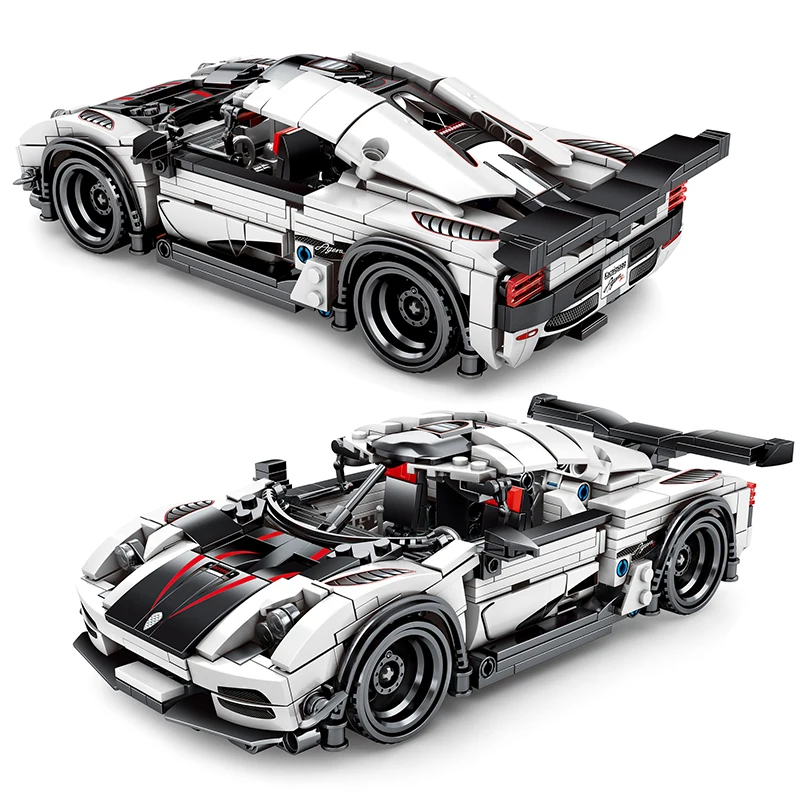

728Pcs Koenigsegged Super Racing Car building blocks fit Legoing Technic Racer Vehicle Supercar Children Kids Bricks Toys Gifts