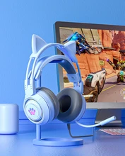

For PS4 Gamer Headphone With Microphone 3.5mm Jack Noise Cancel Gaming Headset Stereo Bass for Phone/PC XBOX Gamer Girls Gifts