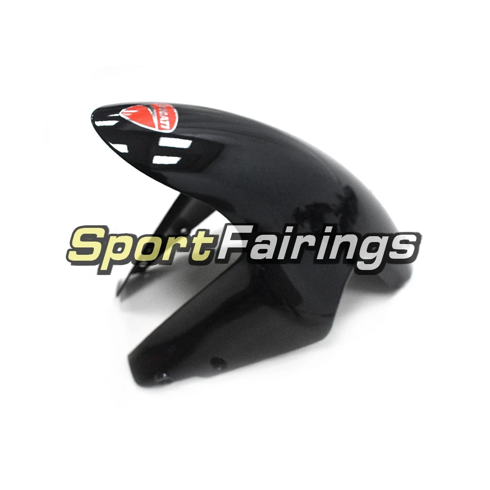 Полный обтекатели для поездок на мотоцикле Ducati 1198 1098 848 2007 2008 2009 2010 2011 2012 1198s 848s литой мотоциклетный капоты блеск для губ однотонного черного цвета
