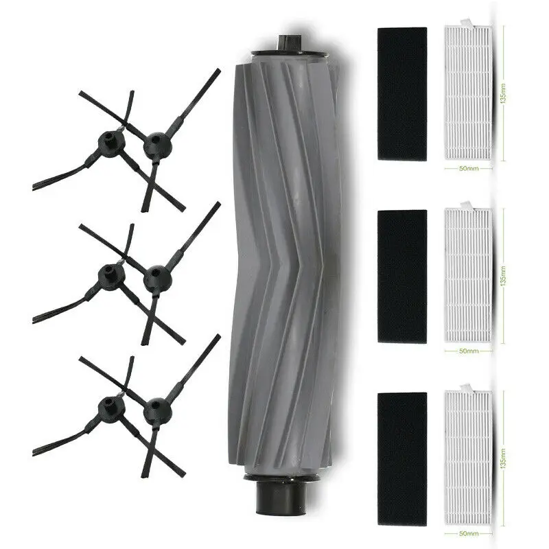 

Brushes Sponges Filters for Ilife A8 A6 X620 X623 Vacuum Cleaner Replacement