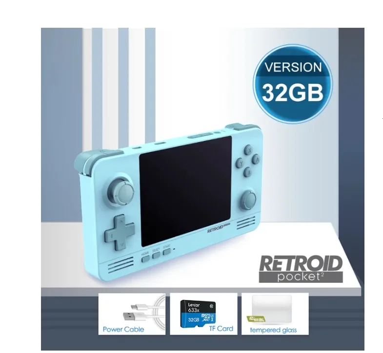 New Retroid Pocket 2 Retro Game Console 3.5 inch IPS Screen Android Pandora Dual System Switching 3D Wifi Handheld Games Player
	Retroid Pocket 2 Retro Game Pocket Console 3.5-inch 

	IPS Screen Android and Pandora Dual System Switching 3D Games 