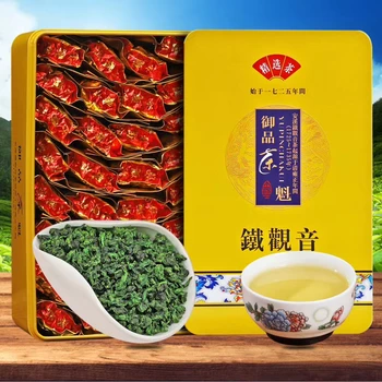 

Chinese Anxi Tiekuanyin Tea Fresh Green Oolong Tea Weight loss Tea BeautyPrevent Atherosclerosis Cancer Prevention Food 250g