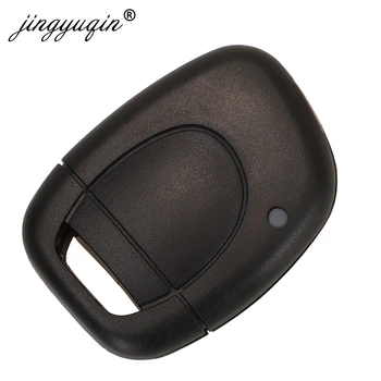 Keyforkess 100 pz nuovo 1 pulsante senza lama chiave a distanza per auto Shell per Renault Twingo Clio Kangoo Master Fob Case