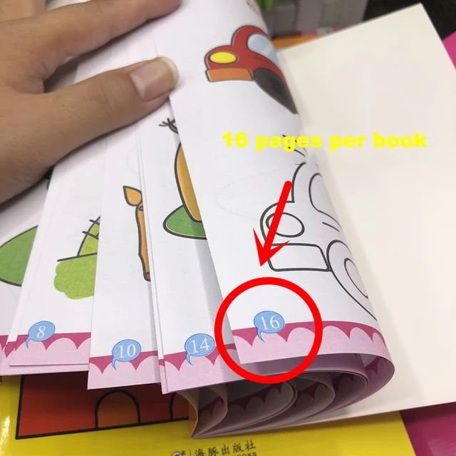2020 New 12pcs/set Children Kids Cute Stick Figure Children's Drawing Book  Coloring Books Easy To Learn Drawing Book Libros - Drawing, Painting &  Calligraphy - AliExpress