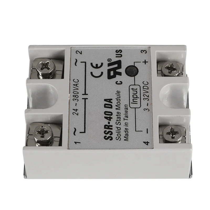 Новое Однофазное твердотельное реле SSR MGR-1 24V 40A DC DC-AC управления для 3D-принтера 999