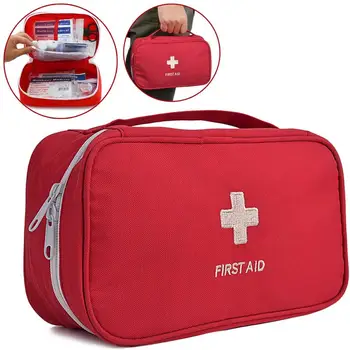 

Portable Empty First Aid Bag Kit Pouch Home Office male member traumatic pistol condoms Medical Emergency Travel Rescue Case Bag