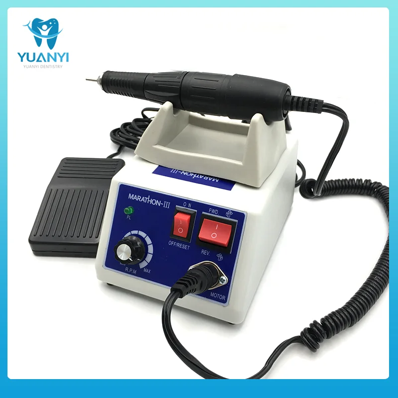 Dental Micro Motor 35000 RPM E Type Polishing Electric Polisher Handpiece Micromotor Polisher N3 for Dental Lab