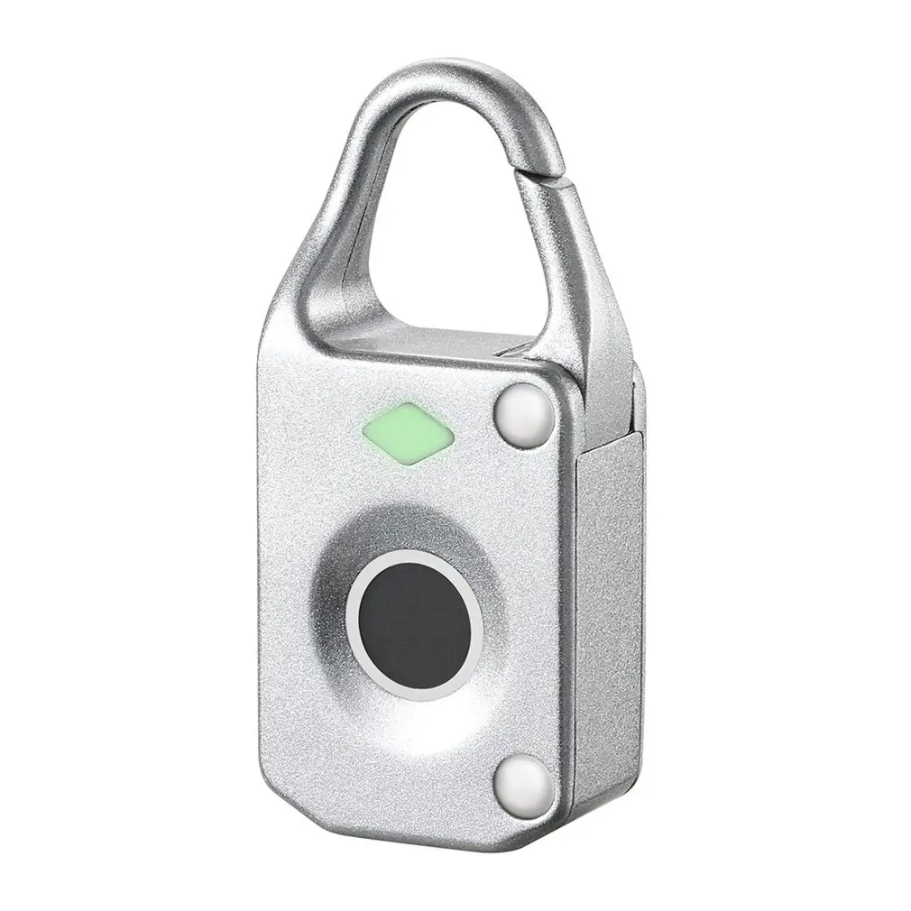 

Fingerprint Padlock Electronic Intelligent Padlock Non-password Lock Household Locker Anti-theft Fingerprint Lock
