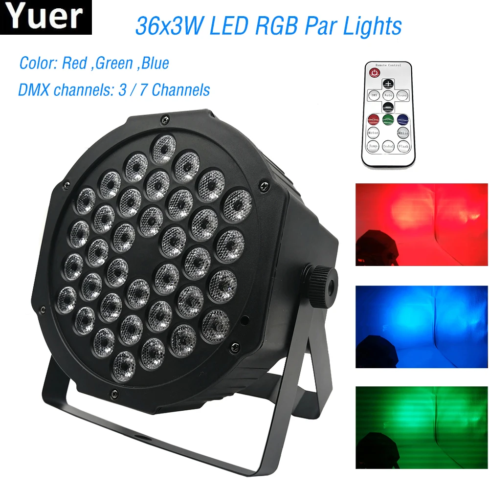 2019 New Professional Led Stage Lights 36 Led Rgb Par Dmx Stage