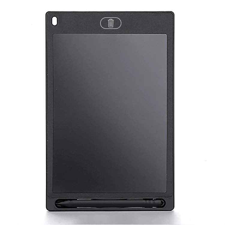 black 8.5 inch Цветной ЖК-планшет 8,5 дюймов цифровой графический электронный блокнот для рукописного ввода доска для записей детская письменная доска для детей - Цвет: black 8.5 inch