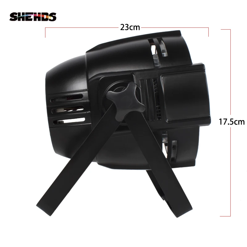 SHEHDS Aluminum Alloy LED Par 18x18 6in1 RGBWA+UV Lighting In Alluminio DMX 512 Stage Light Impermeable IP20 Dj Illuminazione led light led stage light mini led stage light dmx controller