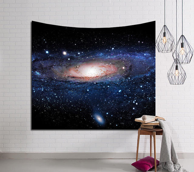 Decoration Home Decor Galaxy Hanging Wall Tapestry Hippie Retro Home Decor Yoga Beach Mat India Decoration Mural Tapiz