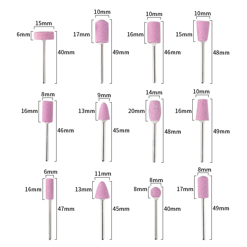 12Pcs-Stainless-Steel-Ceramic-Electric-Machine-Drill-Bits-File-Nail-Art-Polishing-Grinding-Head-Manicure-Pedicure