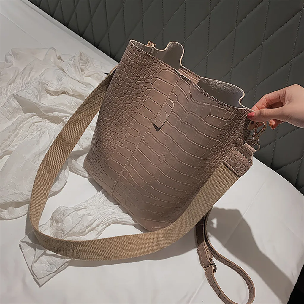 OCARDIAN handbag Fashion Stone Pattern Tote Bags For Women Handbags Women Bags Designer Hasp Shoulder Bag Handbags Sac O10