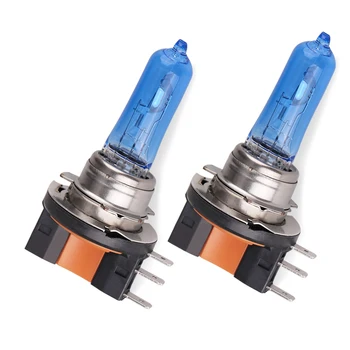

Vehicle Halogen Headlights Light Lamp H15 Bulb White Replacements 12V 55W 4300K Car Headlight Bulbs Lighting
