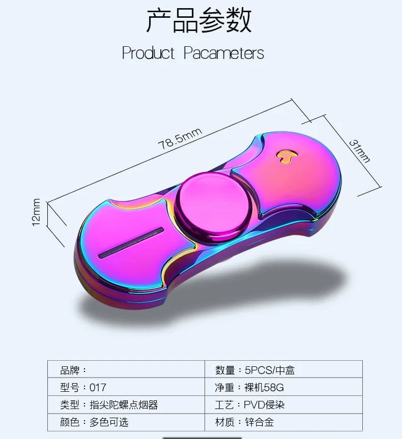 usb зажигалки для подзарядки, гироскоп, светящаяся металлическая Спиннер, Спиннеры от стресса, аксессуары для сигарет, подарок для мужчин