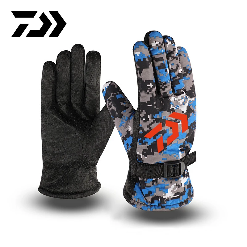 

Daiwa High Quality Winter Fishing Gloves Full Fingers Outdoor Sport DAIWA Fishing Clothes Waterproof DAWA Fishing Clothing