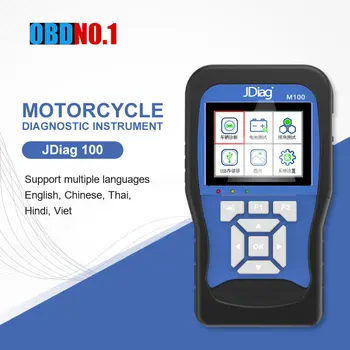 

newest JDiag M100 powerful Handheld Motorcycle Diagnostic Tool encoding keys TPS displays ECUdata Support Multi Languages