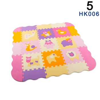 

Puzzle Exercise Play Mats Set Crawling Mat Interlocking Foam Floor Tiles for Baby Toddlers FJ88