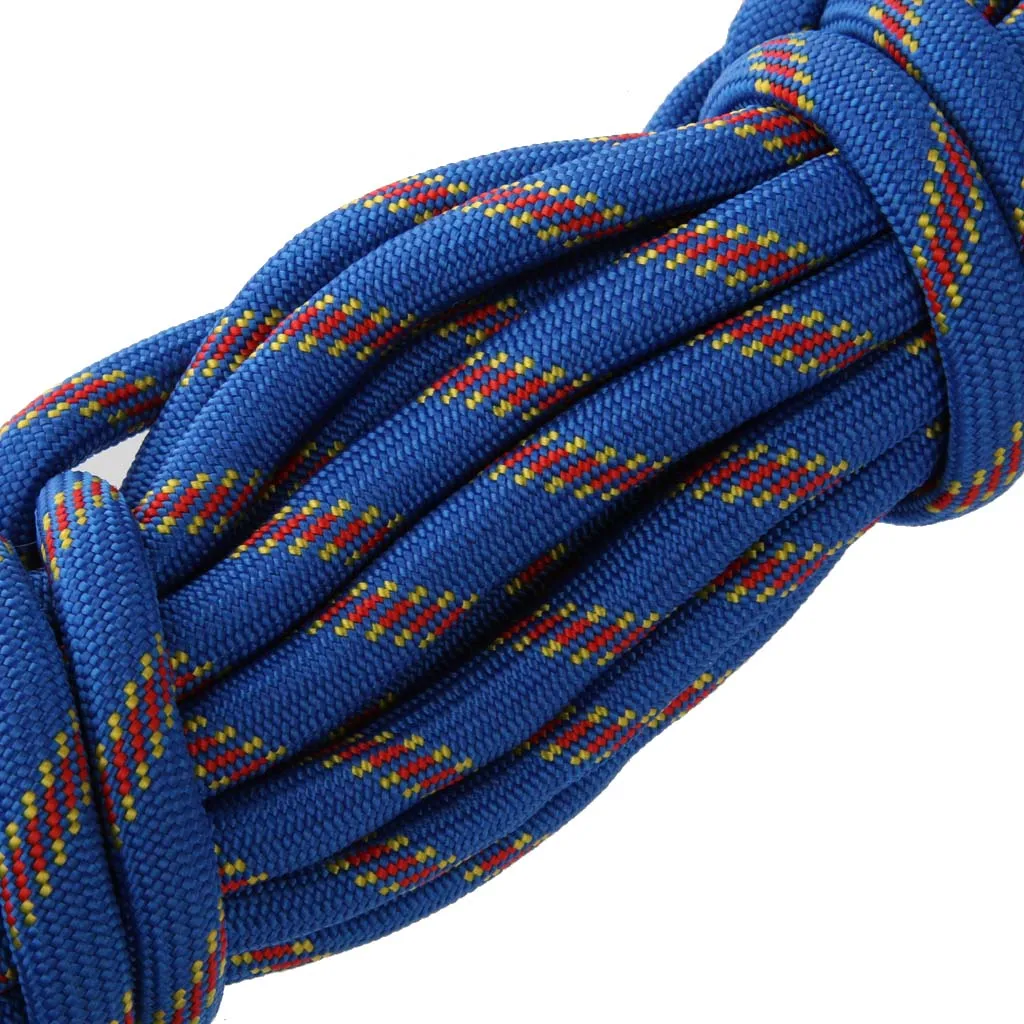 Multi-purpose 10M 10mm Outdoor Climbing Rope Climbing Safety Rescue Rope