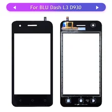 Протестировано 5 шт./лот для BLU Dash L3 D930 D930L D930U сенсорный экран стекло дигитайзер сенсорная панель