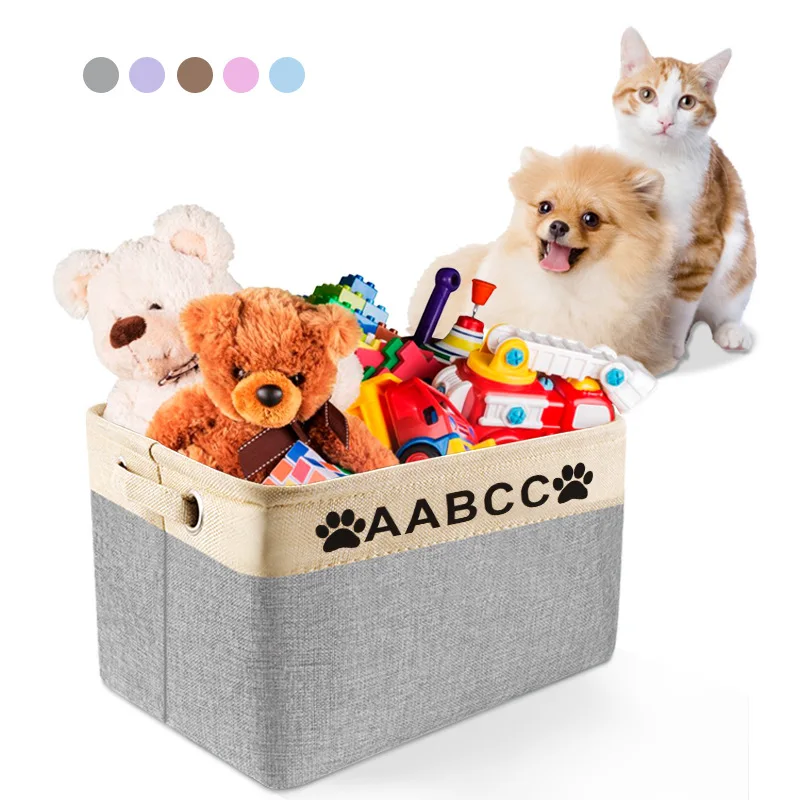 New Cats and Dogs Pet Supplies Toys Multi color Storage BasketsStorage